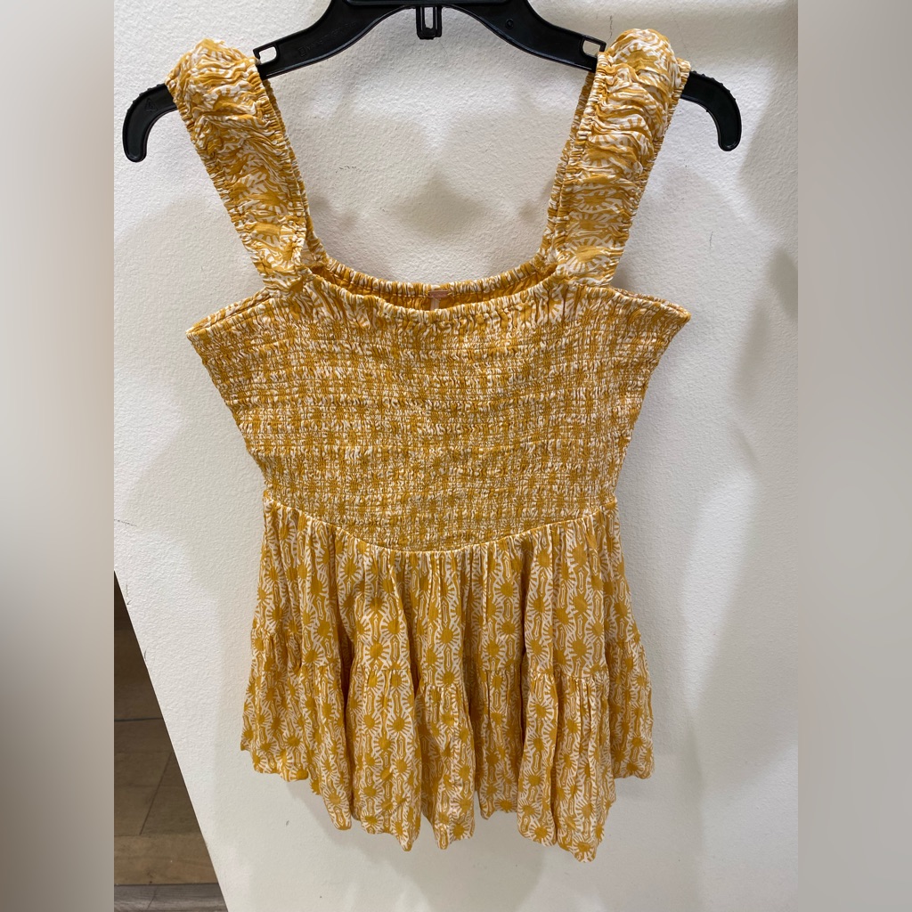 Brand New Free People Sunshine Combo Mini Dress Size S Retail 98